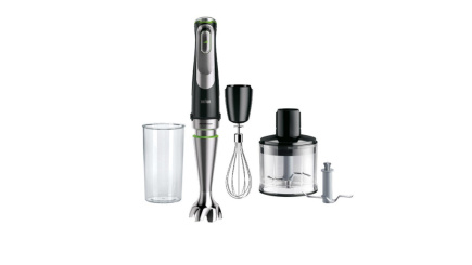 Braun MultiQuick 9 MQ 9135XI 0.6 L Immersion blender 1200 W Black, Stainless steel