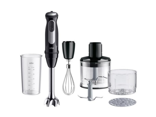 Braun MultiQuick 5 MQ55.254MBK 0.5 L Immersion blender 1000 W Black, Stainless steel