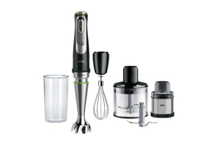 Braun MultiQuick 9 MQ9138XI blender 0.6 L Immersion blender 1200 W Black, Stainless steel