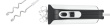 Bosch MFQ4020 mixer Hand mixer 450 W Anthracite, White