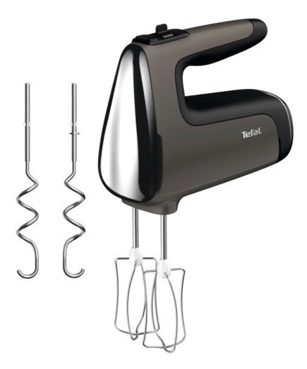 Tefal Powermix Silence HT654E Stand mixer 600 W Black, Grey
