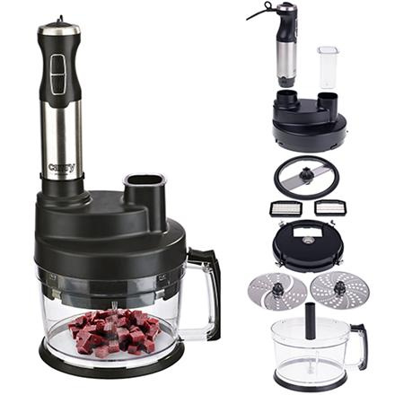 Camry | Blender | CR 4623 | Hand Blender | 1600 W | Number of speeds Variable | Turbo mode | Chopper | Ice crushing | Черный