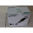 Taastatud. Gorenje HBC807QB Blender, Hand, Power 800 W, Must | Gorenje Blender | HBC807QB | Hand Blender | 800 W | Number of speeds Variable | Chopper | Must | DAMAGED PACKAGING