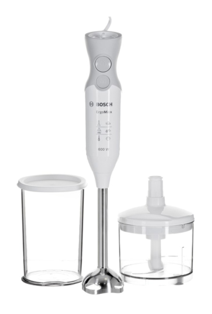 Bosch MSM66150 blender Immersion blender Silver,Белый 600 W