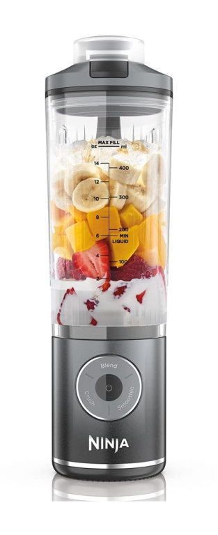 Ninja BC251EUGY blender 0.57 L Portable blender Grey, Transparent