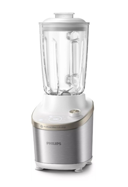 Philips 7000 series HR3760/01 blender 2 L Tabletop blender 1500 W Stainless steel, Valge