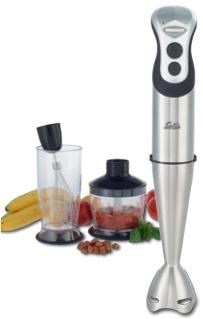 Solis Power Mixer Pro Immersion blender 800 W Must, Stainless steel