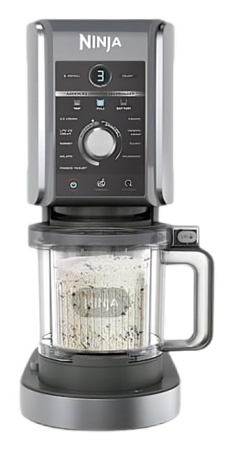 Ninja NC502EU ice cream maker 0.709 L 800 W Must, Silver