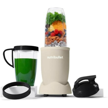 Nutribullet Blender | NB907MASN | Tabletop | 900 W | Jar material Tritan | Jar capacity 0.7 + 0.9 L | Ice crushing | Beige