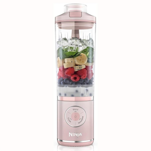 Ninja Blast Max, roosa - Kaasaskantav juhtmevaba blender / BC251EUPK