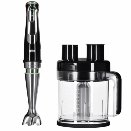 Braun MultiQuick 9 MQ 9187XLI 0.6 L Immersion blender 1200 W Must, Stainless steel