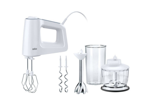 Braun MultiMix 3 HM 3137 WH Hand mixer 500 W White