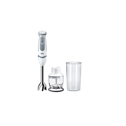 Braun | Hand Blender MultiQuick 5 Vario | MQ 5220 WH | Hand Blender | 1000 W | Number of speeds 21 | Turbo mode | Valge/Grey