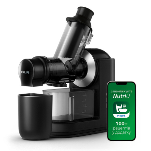Philips Viva Collection Masticating juicer HR1889/70, XL tube, 150W