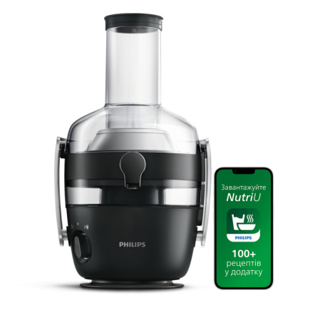 Philips Avance Collection Juicer HR1919/70, QuickClean, XXL feed pipe, 1000W T-HR1919/70