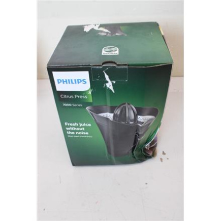 Taastatud. Philips HR2752/90 Citrus press, Black | Philips Citrus Press | HR2752/90 | Type Citrus press | Black | 85 W | Number of speeds 1 | DAMAGED PACKAGING