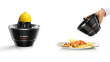 Bosch MCP72GPB citrus press Plastic, Stainless steel Black, Transparent