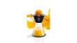Bosch MCP72GPB citrus press Plastic, Stainless steel Black, Transparent