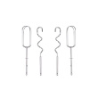Adler | Mixer | AD 4201 g | Hand Mixer | 300 W | Number of speeds 5 | Turbo mode | White