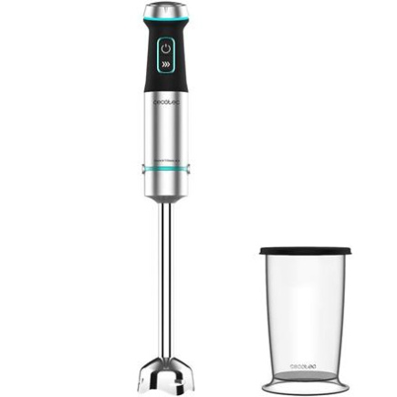 Cecotec Hand Blender | Power TitanBlack 1200 XL | Hand Blender | 1200 W | Number of speeds Adjustable | Turbo mode | Stainless steel