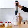 Cecotec Hand Blender | Power TitanBlack 1200 XL PerfectCream&Crush | Hand Blender | 1200 W | Number of speeds Adjustable | Turbo mode | Stainless steel/Black