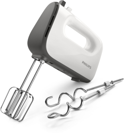 Philips Viva Collection Mixer HR3740/00 450 W 5 speeds + turbo Cashmere grey