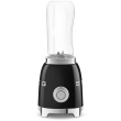 SMEG PBF01BLEU Mixer aus Edelstahl, schwarz