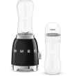SMEG PBF01BLEU Mixer aus Edelstahl, schwarz