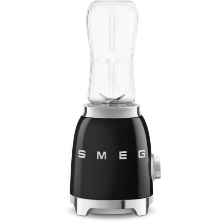 SMEG PBF01BLEU Mixer aus Edelstahl, schwarz