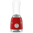 SMEG PBF01RDEU Mixer aus Edelstahl, rot