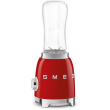 SMEG PBF01RDEU Mixer aus Edelstahl, rot