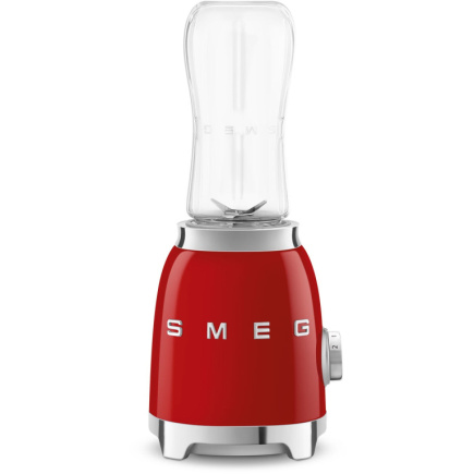 SMEG PBF01RDEU Mixer aus Edelstahl, rot