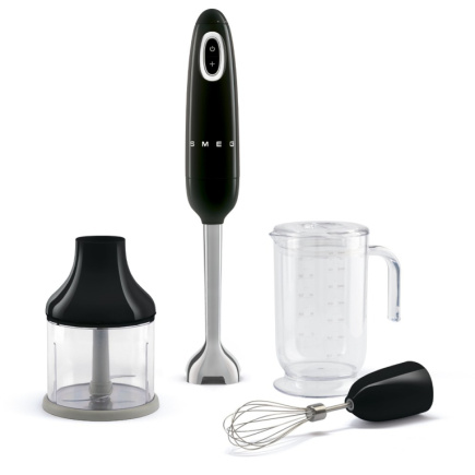 SMEG HBF03BLEU Stabmixer Noir
