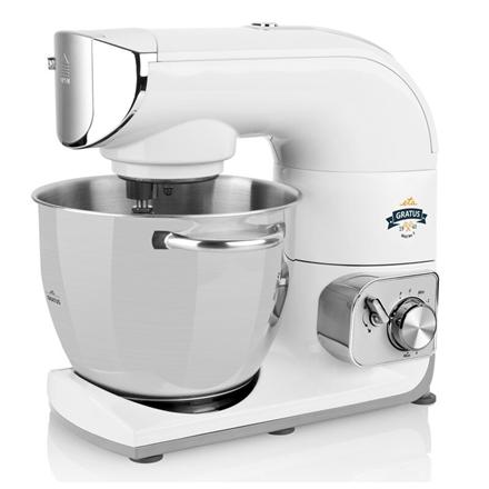 ETA | Food processor | ETA002890061 Gratus MAX | 1200 W | Number of speeds 8 | Bowl capacity 5.5 L | Blender | Meat mincer | White