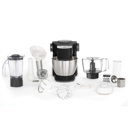 Tefal Wizzo QB3198 food processor 1000 W 4 L Black, Stainless steel