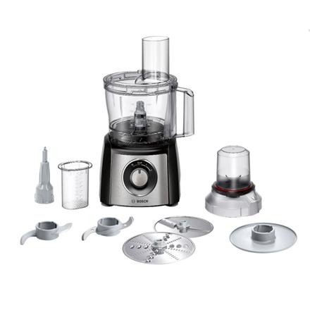 Bosch | Food Processor | MCM3401M | 800 W | Number of speeds 2 | Bowl capacity 2.3 L | Blender | Meat mincer | Black/Stainless steel