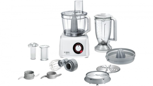 Bosch MultiTalent 8 food processor 1100 W 3.9 L Translucent, White Built-in scales