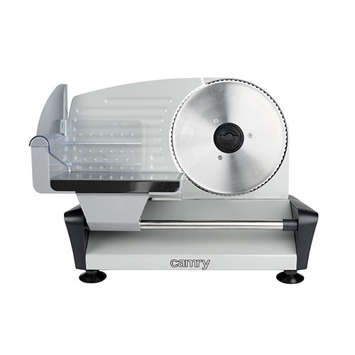 Camry Premium CR 4702 slicer Electric Black, Grey, Satin steel Stainless steel