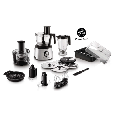 Philips Avance Collection Food processor HR7778/00 1300 W Compact 3 in 1 setup 3.4 L bowl