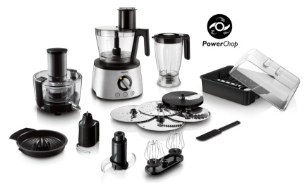 Philips Avance Collection Food processor HR7778/00 1300 W Compact 3 in 1 setup 3.4 L bowl