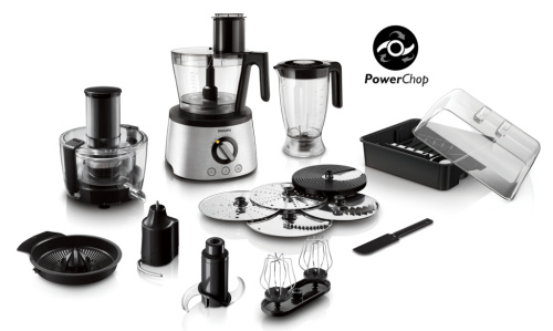 Philips Avance Collection Food processor HR7778/00 1300 W Compact 3 in 1 setup 3.4 L bowl