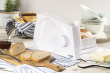 Adler AD 4703 slicer Electric 150 W White Plastic