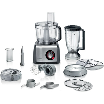 Bosch Kompakt-Küchenmaschine Multi Talent 8 1250 W Schwarz/Edelstahl