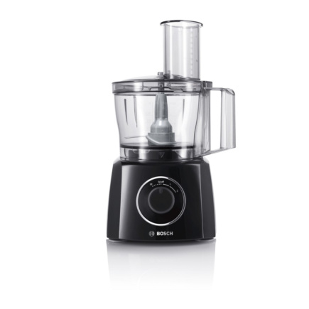 Bosch MCM3201B food processor 800 W 2.3 L Must, Transparent