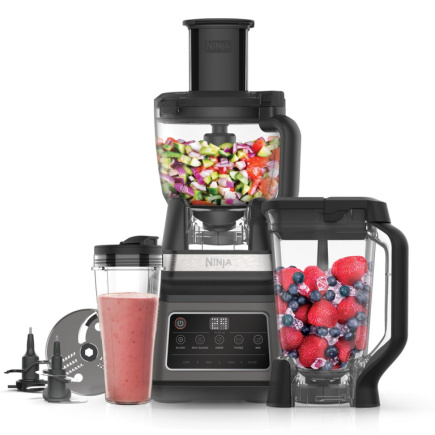 Ninja BN800 food processor 1200 W 1.8 L Must, Silver
