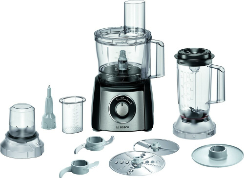 Bosch MCM3PM386 food processor 900 W 2.3 L Must, Transparent