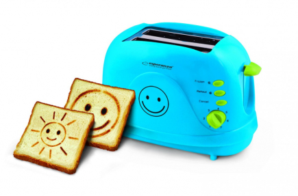 Esperanza TOASTER SMILEY BLUE