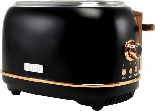 HADEN Heritage 2-Slice Toaster - Black & Copper