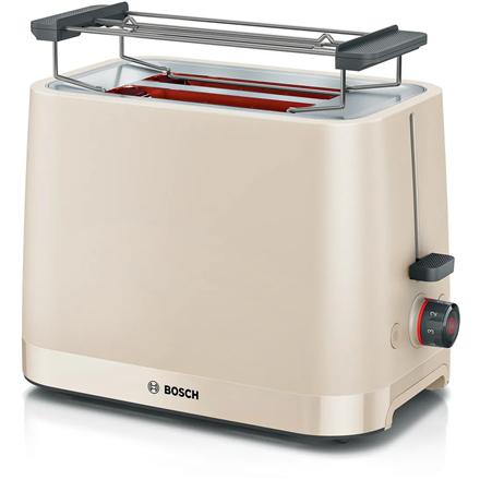 Bosch Compact Toaster | TAT3M127 MyMoment | Number of slots 2 | Housing material Plastic | Beige