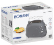 Röster Bomann TA246CBG, hall